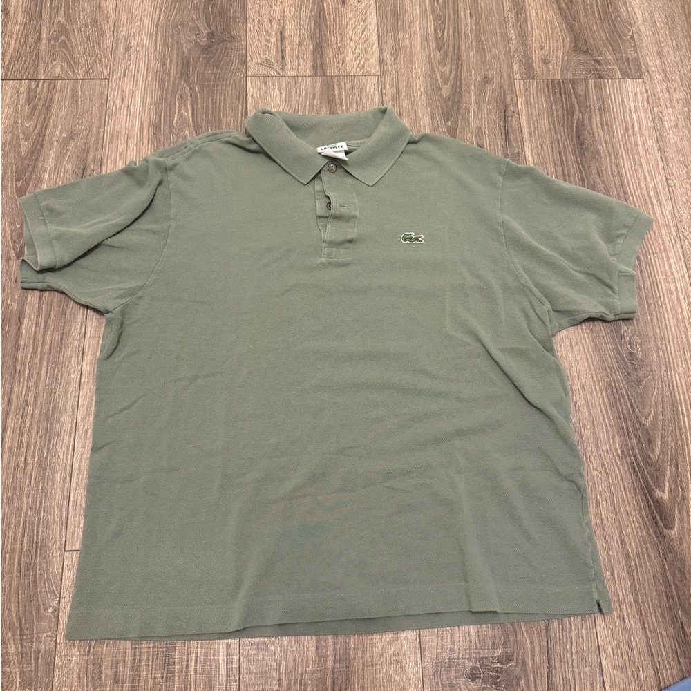 Lacoste Green Polo Shirt